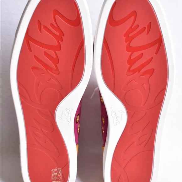 AUTHENTIC Christain Louboution Multicolor Shoes - Picture 6 of 12